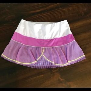 Lucky in Love Tennis Skirt -M